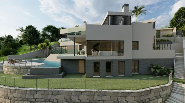 Villa de Lujo Moderna en Mijas 3 Dormitorios 3 Baños
