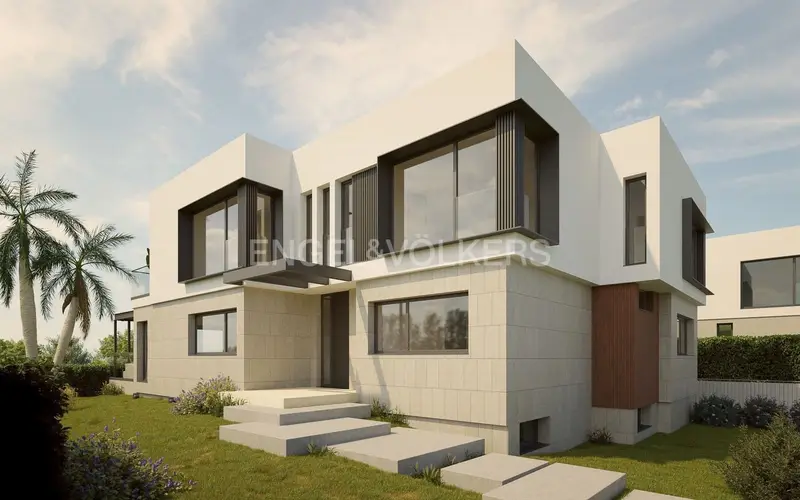 Chalet de Lujo en Mira Sol Sant Cugat 6 Habitaciones Jardin Piscina