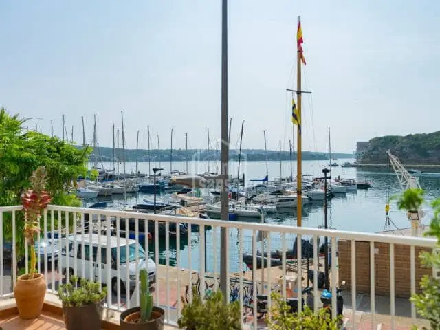 Dúplex con encanto en el puerto de Mahón