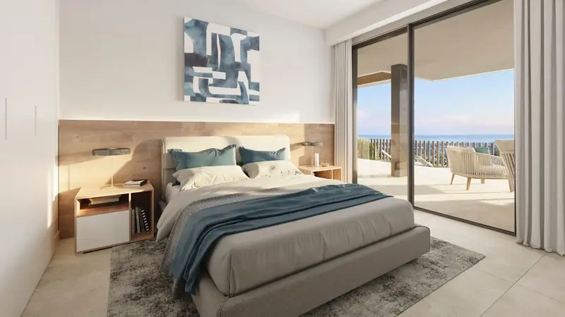Apartamento de Lujo en Benahavís con Vistas al Mar y Piscina Privada