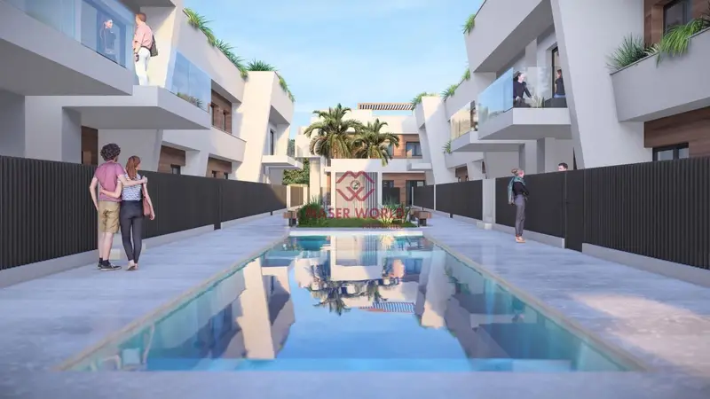 Bungalows en Venta Torre Pacheco Murcia:  Piscina Aire Acondicionado Terraza