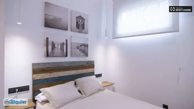 Rent furnished apartment air conditioning Madrid