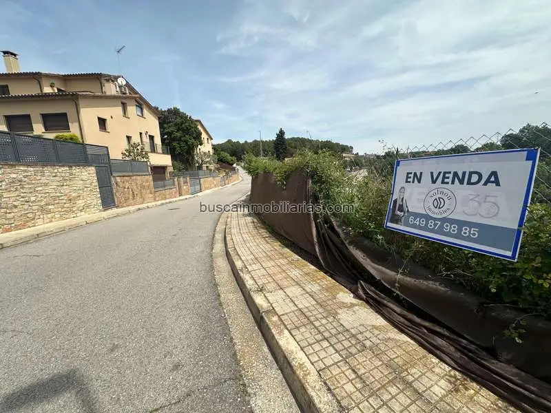 Parcela Rustica en Venta Fonollosa para construir tu casa ideal