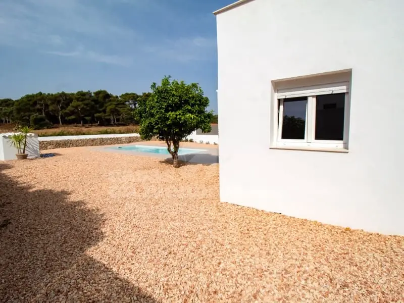 Chalet en Venta Addaia Menorca Reformado Vistas Campo Piscina