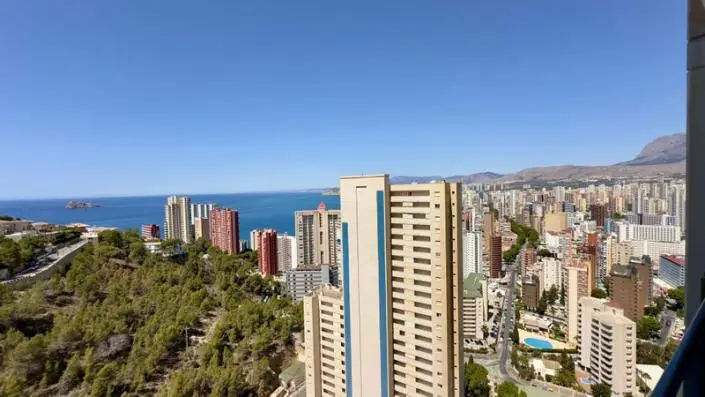 Apartamento en Benidorm con Vistas al Mar Mediterráneo
