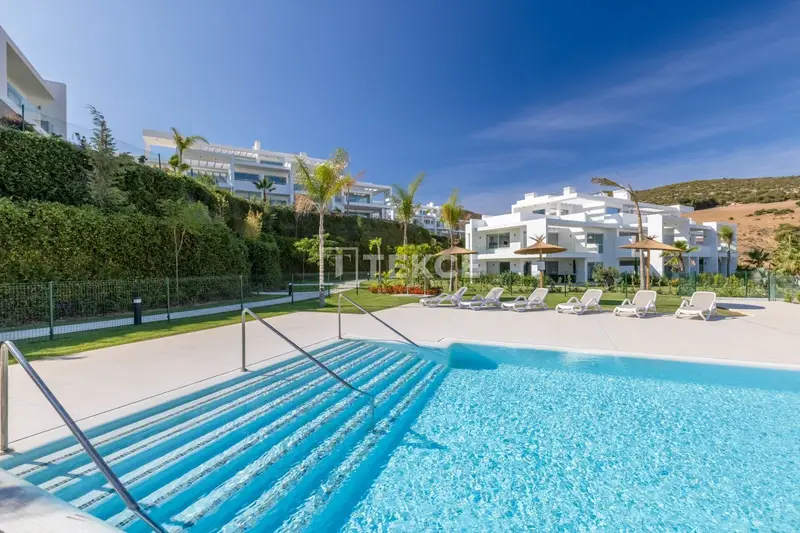 Apartamentos con Sistema de Smart Home y Vistas al Mar en Casares