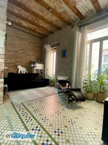 Alquiler Loft Diseño Ciutat Vella 2 Habitaciones 97m2