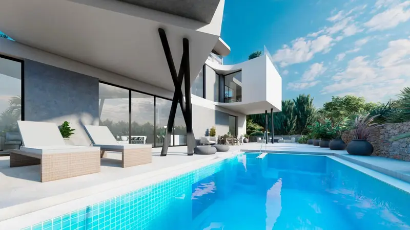 Villa de Lujo Orihuela Costa 5 Dorm 5 Baños 550m2 Parcela