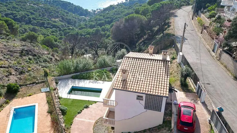 Chalet en venta con vistas al mar en Lloret de Mar