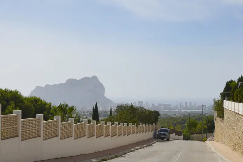 Terreno Edificable Benissa 1565m2 Vistas al Mar