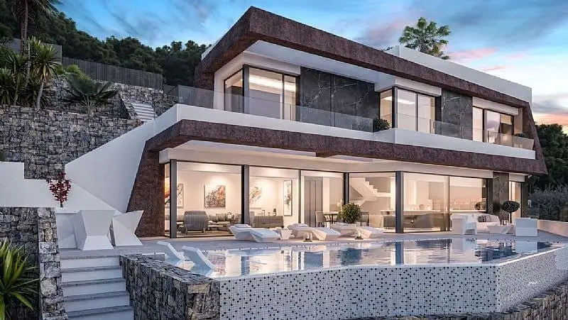 Villa de Lujo en Calpe con Vistas al Mar