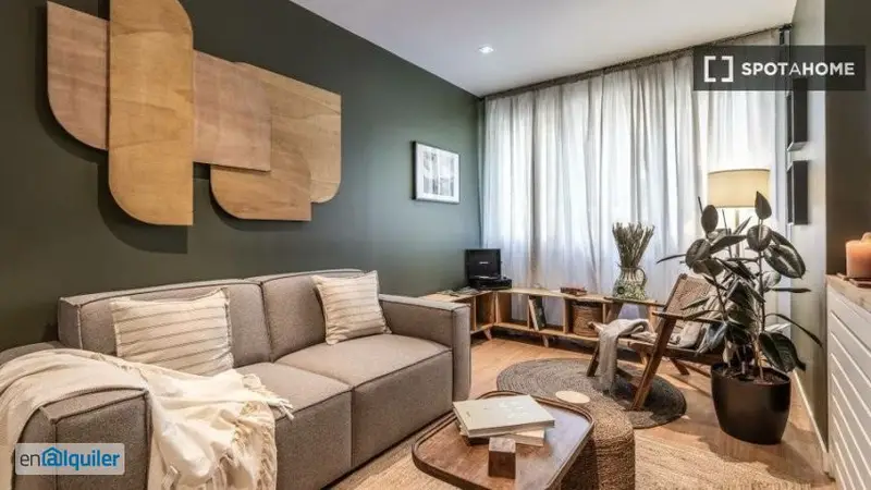Apartamento 1 Dormitorio Amueblado Alcalá Aire Acondicionado