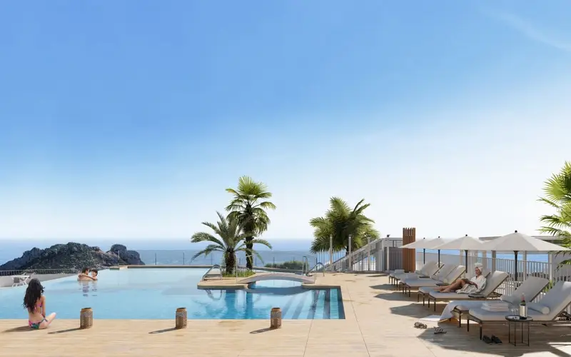 Atico en venta Los Collados Aguilas Murcia con vistas al mar