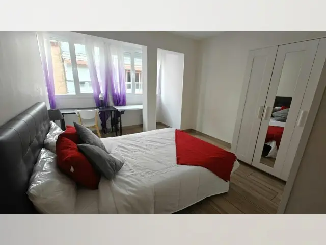 Habitacion Alquiler Madrid Parejas Baño Privado Amueblada