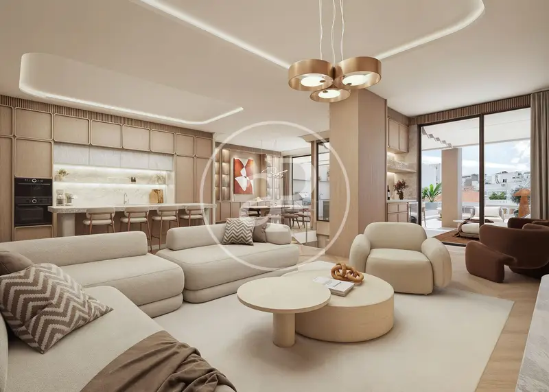 Atico Duplex Reformado en Jeronimos con Terrazas y Vistas al Retiro