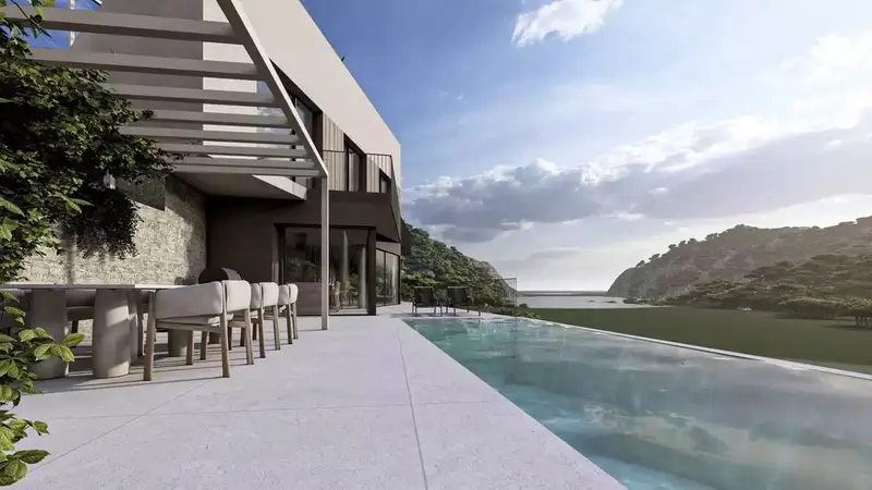Chalet en Begur con Vistas al Mar y Piscina