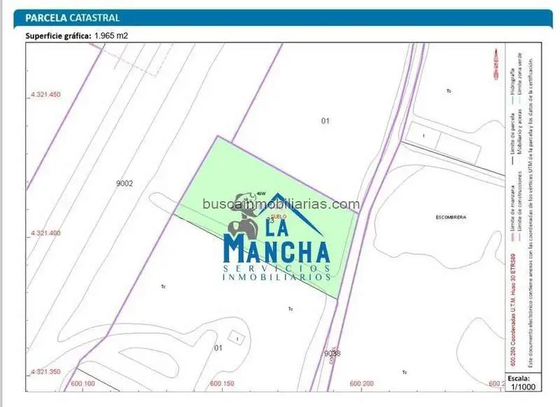 Parcela Industrial en Venta Albacete Carretera Casas Ibáñez