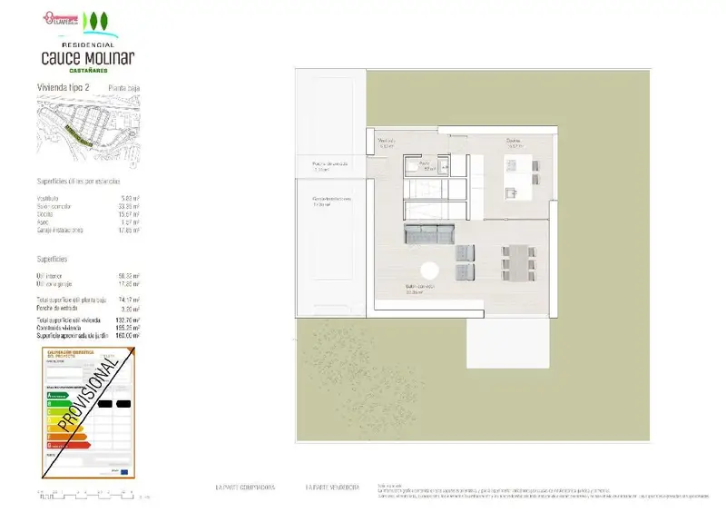 Venta Adosado de 3 habitaciones en Castañares, Burgos - Ref: 6587