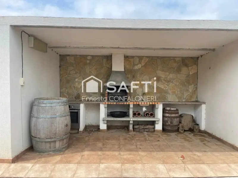 Finca Rustica en Amposta Tarragona con Caseta de Madera