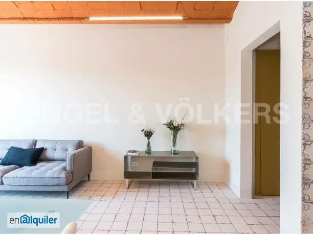 Alquiler Loft Amueblado Eixample 75m2 Terraza 2 habitaciones