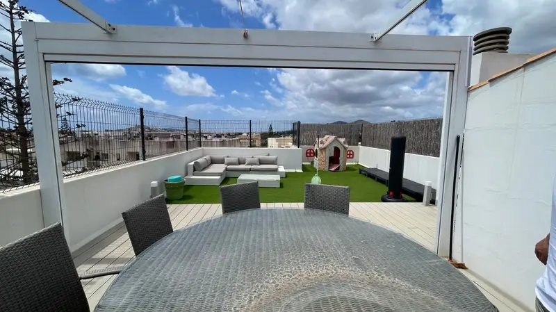 Atico en venta en Santa Eulalia Ibiza con vistas a Talamanca