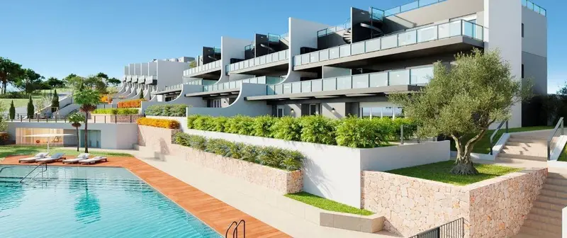 Adosado 3 Dormitorios Finestrat Estrenar Solarium Piscina