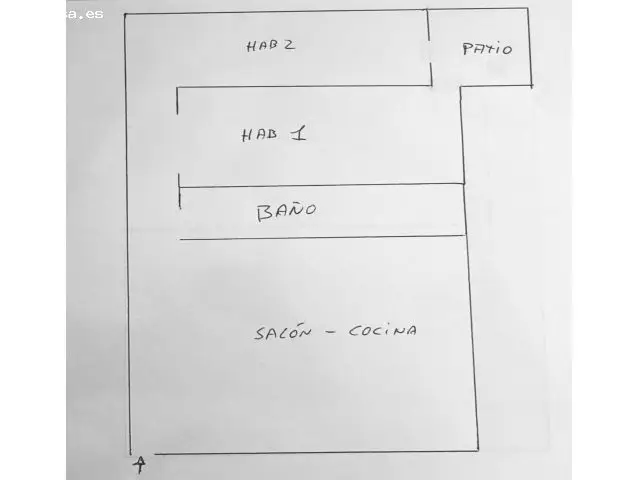 Planta Baja Con Entrada Independiente De 2 Habitaciones, 1 Baño Y Patio Pisable