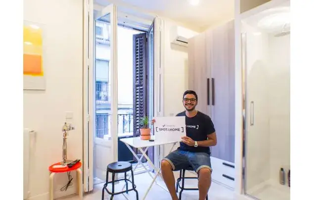 Estudio Rústico 27m² Madrid AC Balcón Malasaña