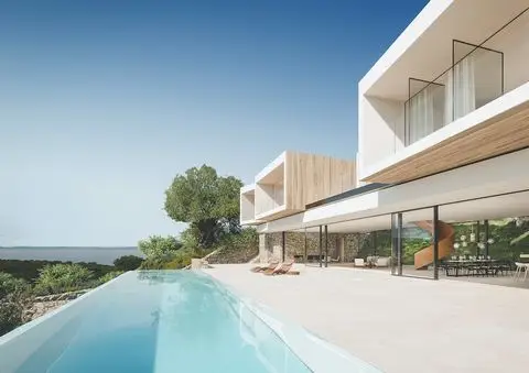 Villa de Lujo en Ibiza con Vistas a Formentera