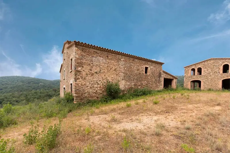 Finca Rustica en Venta Les Gavarres Masia Vistas Panoramicas