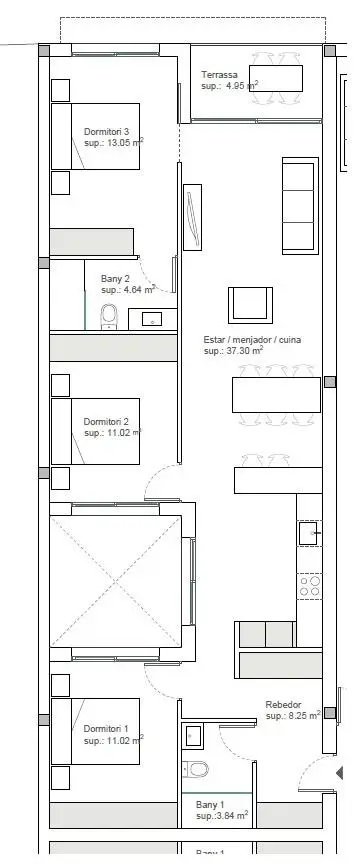 Venta Piso Estrenar Calafell 3 Habitaciones Suite Terraza Parking