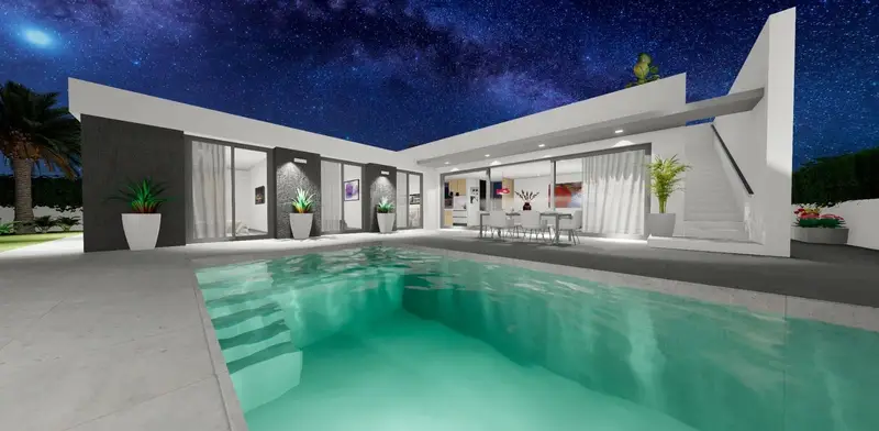 Chalet en San Juan de los Terreros con Piscina Privada
