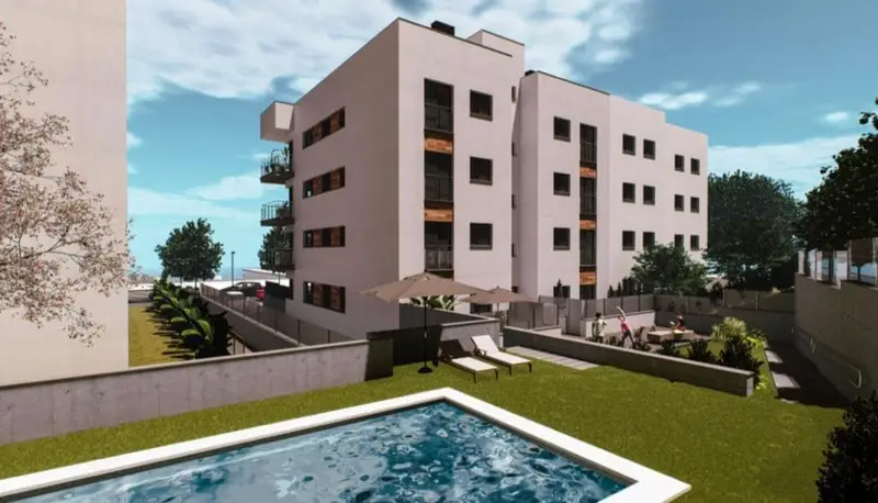 Apartamento en Vilanova i la Geltrú 3 habitaciones 2 baños Terrazas Jardin Piscina