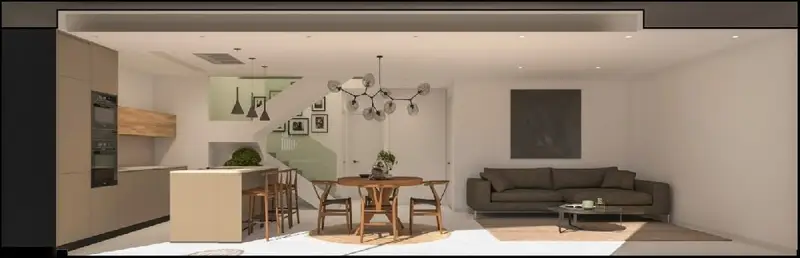 Villa con Patio y Piscina Privada en Finestrat