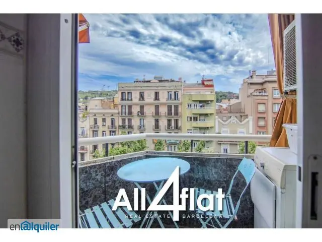 Alquiler Piso 110m2 Paralelo 4 Habitaciones Ascensor Amueblado