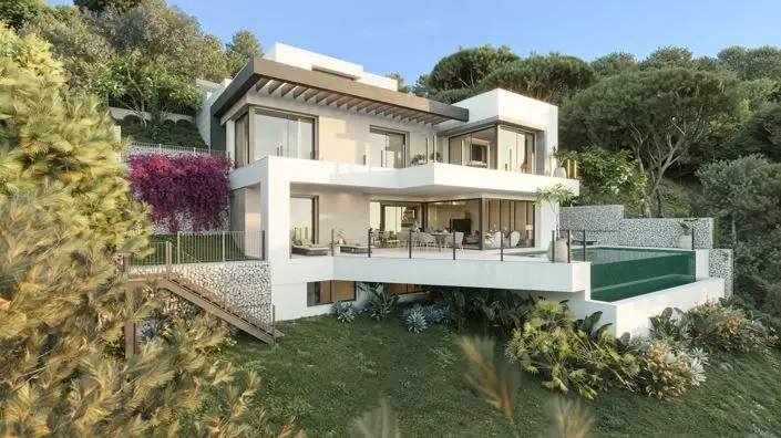Villa de Lujo 5 Dormitorios Pinares San Anton Malaga