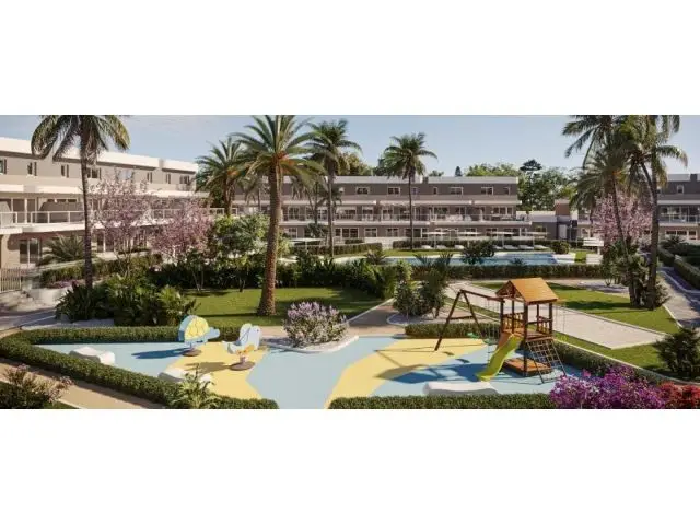 Bungalow con Piscina Terraza y Garaje en Residencial Privado