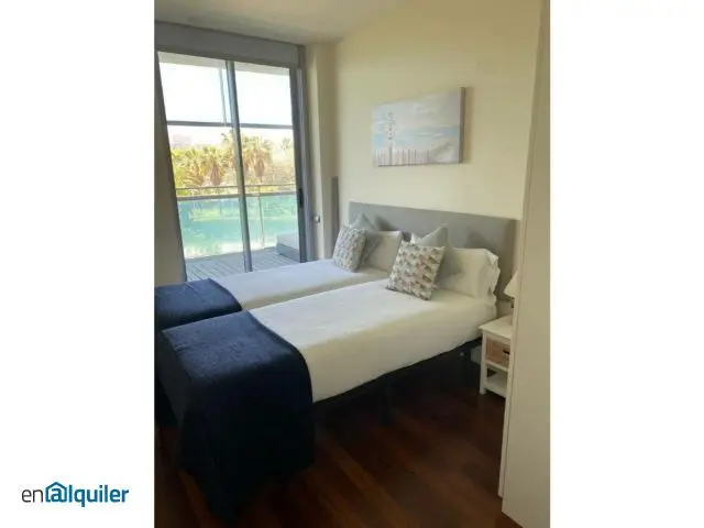 Alquiler Piso Lujo Diagonal Mar 3 habitaciones Garaje Ascensor