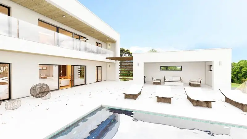Terreno en Cala Provensals Mallorca 850m2 Proyecto Villa
