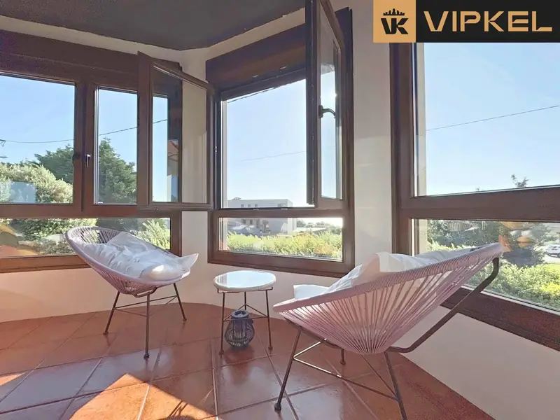 Casa en Fisterra con Vistas al Mar y Jardin