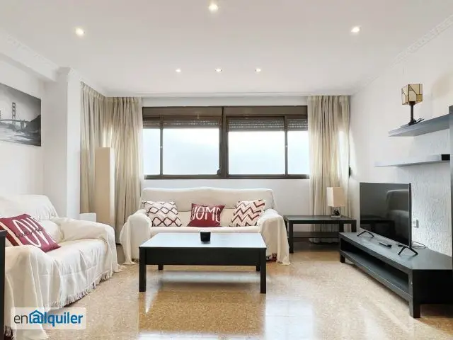 Alquiler Piso Amueblado Algirós 4 habitaciones 2 baños Ascensor