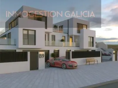 Chalets de Lujo en A Coruña: 4 Dormitorios, Garaje Doble, Jardín Privado
