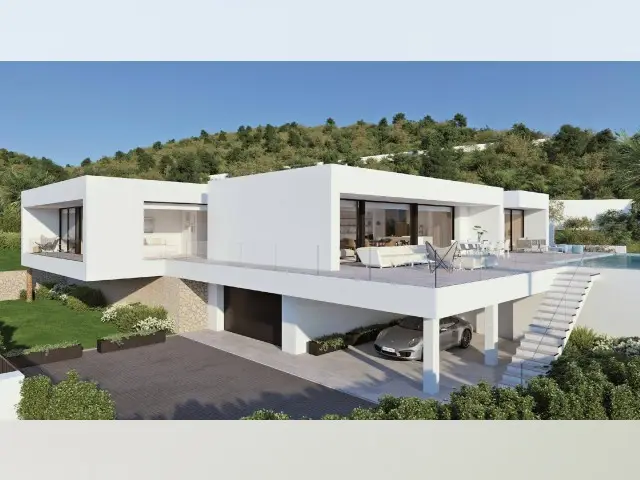 Casa Villa Lujo Cumbre del Sol 3 Dormitorios 5 Banos Vistas Mar