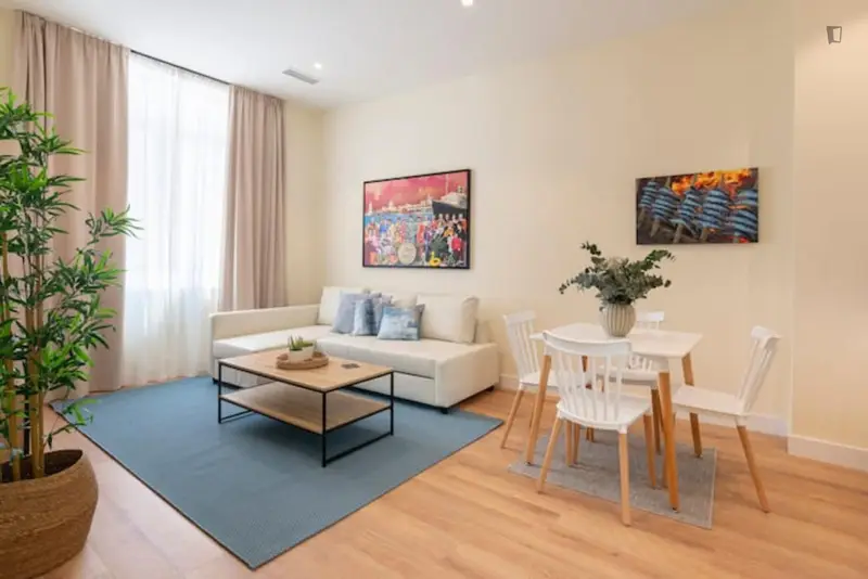 Apartamento cerca de la playa de Malagueta en Malaga