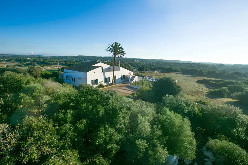 Casa Rural 4 Dormitorios Menorca Alquiler Familia Piscina Barbacoa