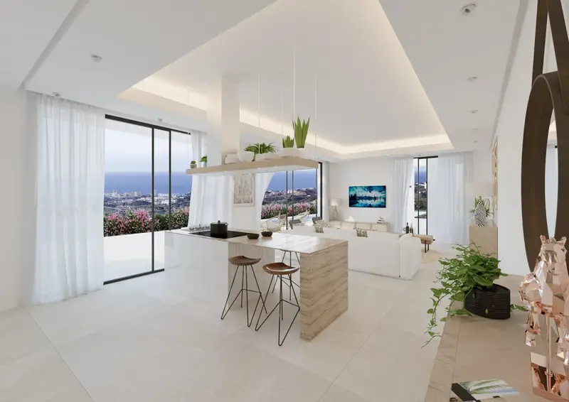 Villas de Lujo en Mijas: 4 Dormitorios, Vistas al Mar y Piscina Privada