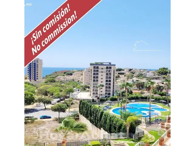 Piso en venta con vistas al mar piscina garaje y terraza