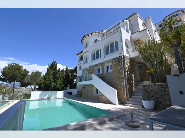 Casa Villa 6 Dormitorios Moraira Vistas Panoramicas Piscina Privada