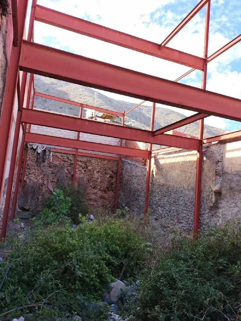 Venta Terreno Centro Cox 113m2 Estructura Metalica 3 Alturas