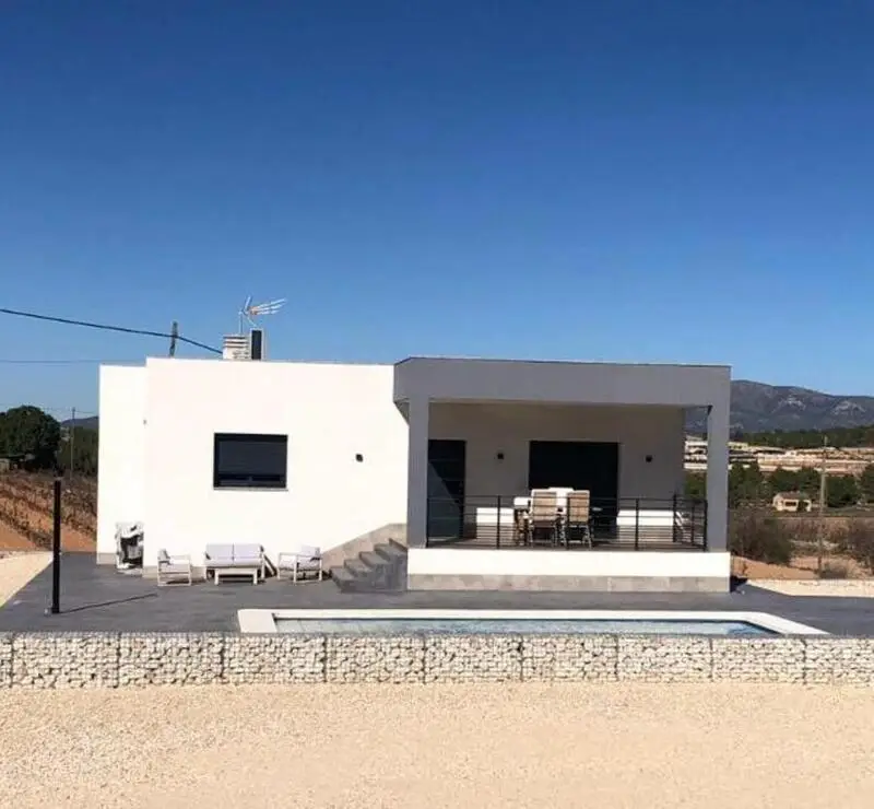 Villa Moderna 3 Dormitorios Pinoso Piscina Privada